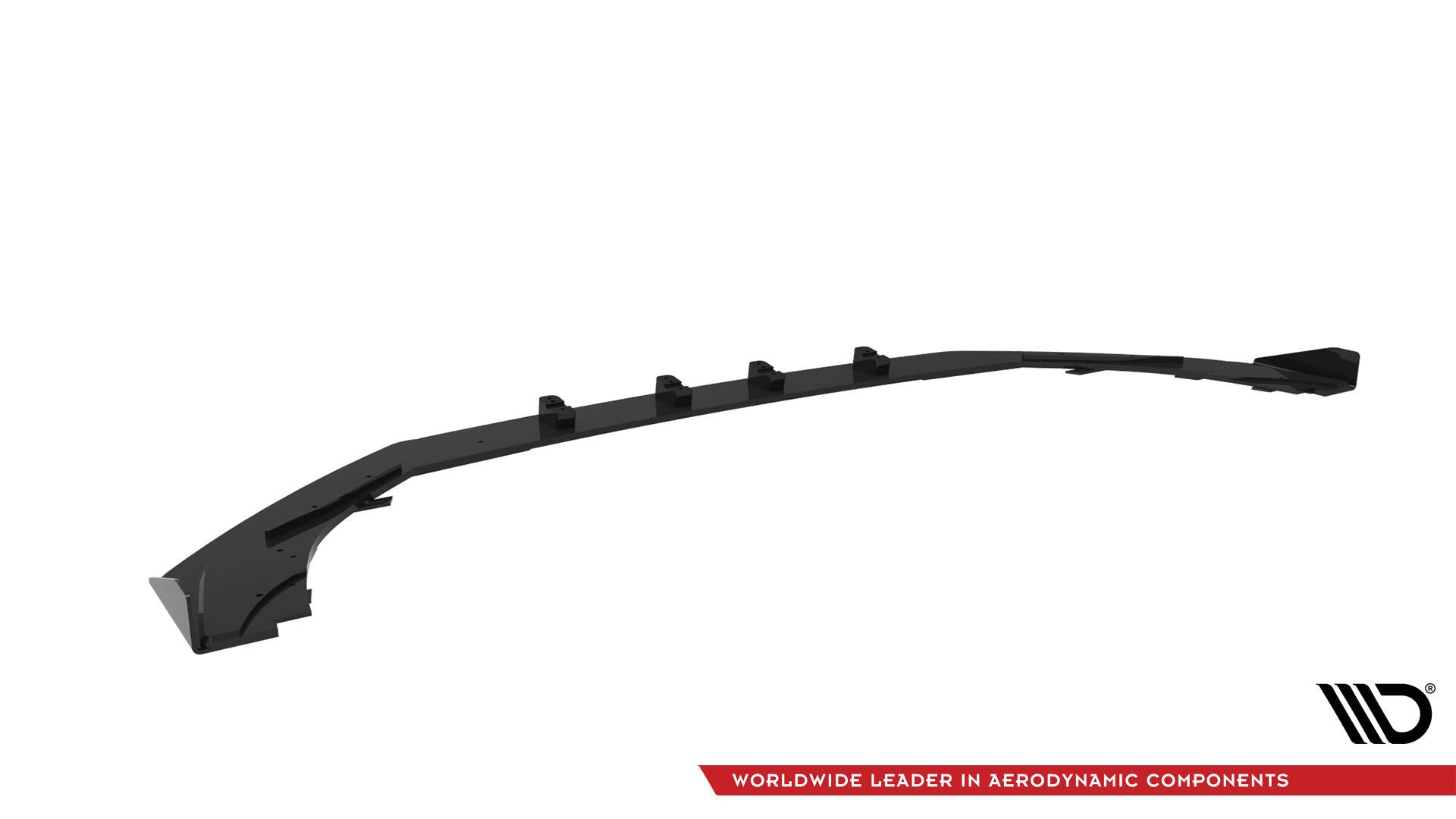 Street Pro Front Ansatz für +Flaps für V.1 + Flaps Audi RS3 Limousine 8V Facelift schwarz Hochglanz