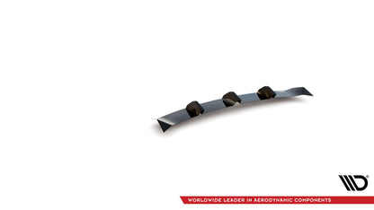 Diffusor Heck Ansatz für Lexus GS F Mk4 Facelift schwarz Hochglanz