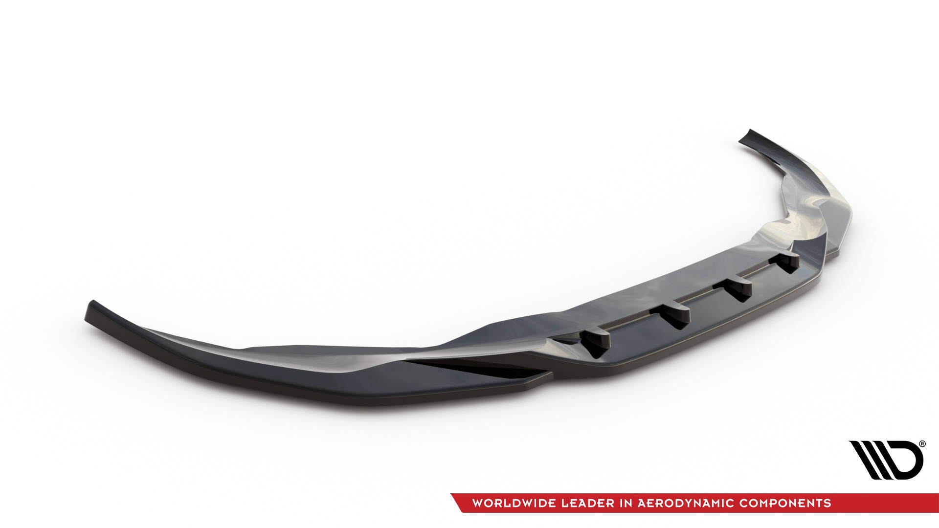Front Ansatz V.3 für BMW 7 M-Paket G11 / G12 Facelift schwarz Hochglanz
