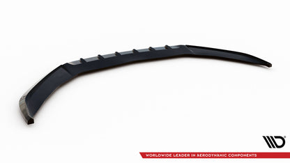 Front Ansatz V.1 für Porsche Panamera E-Hybrid / Panamera 4S 971 schwarz Hochglanz