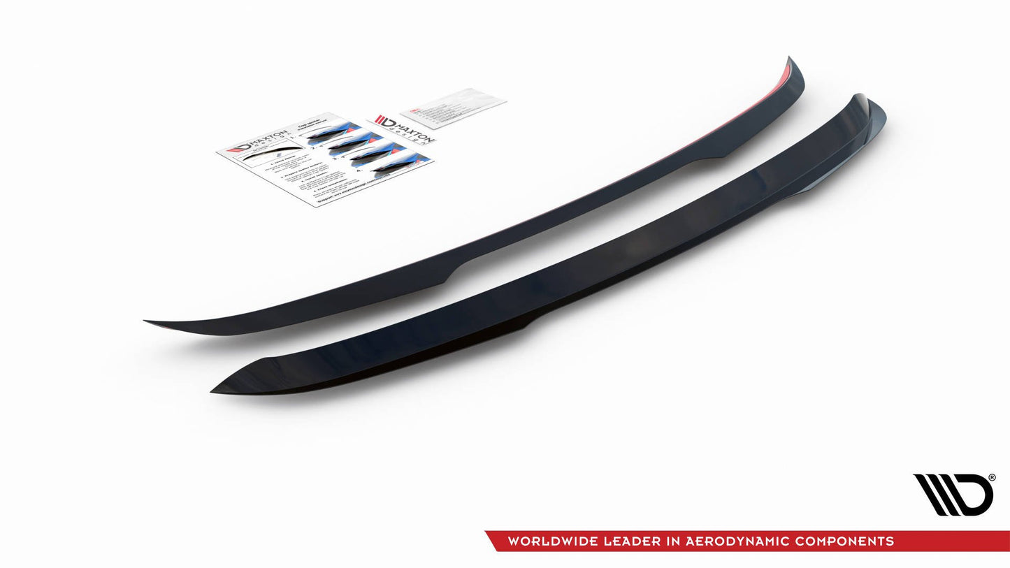 Spoiler CAP für Citroen DS4 schwarz Hochglanz