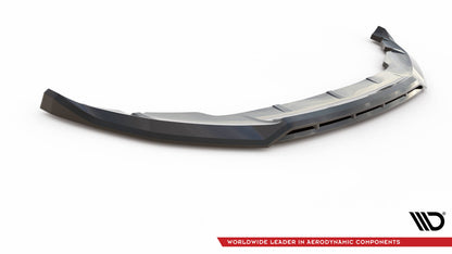 Front Ansatz V.2 für Mini Cooper Clubman John Cooper Works F54 Facelift schwarz Hochglanz