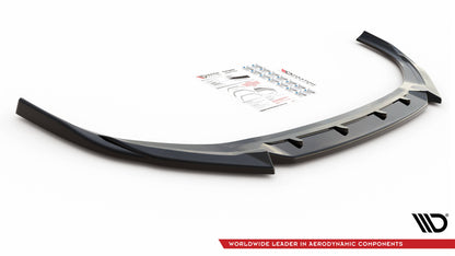 Front Ansatz V.2 für Hyundai I30 N Hatchback/Fastback Mk3 Facelift schwarz matt