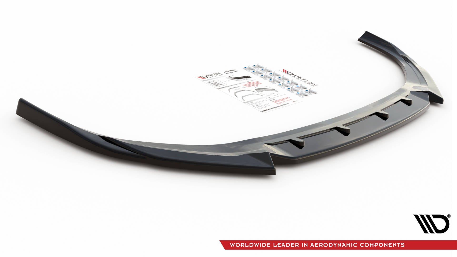 Front Ansatz V.2 für Hyundai I30 N / I30 N-Line Hatchback/Fastback Mk3 Facelift schwarz Hochglanz