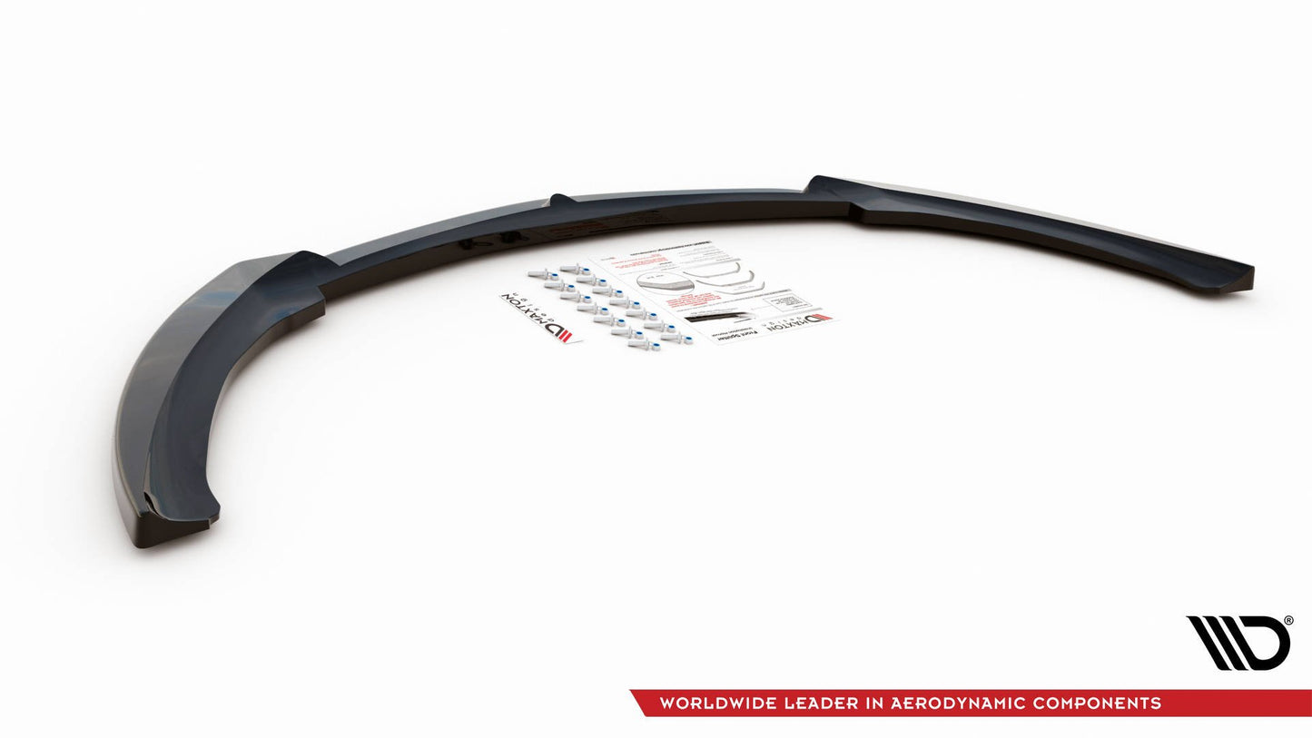 Front Ansatz V.3 für Alfa Romeo Giulietta  schwarz Hochglanz