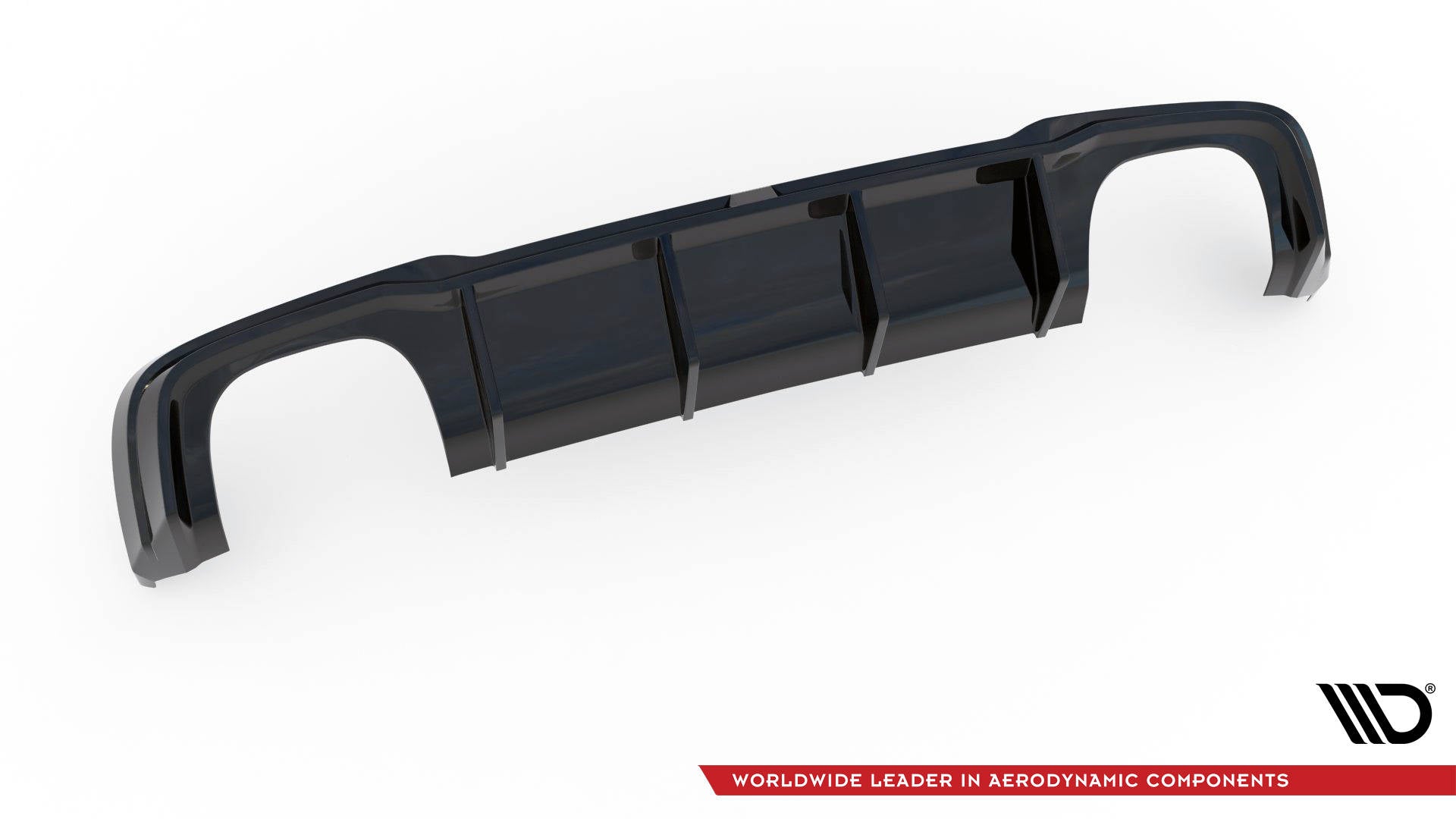 Diffusor Heck Ansatz für + Milltek Sport Auspuffverlängerung Audi RS3 Sportback 8V Facelift