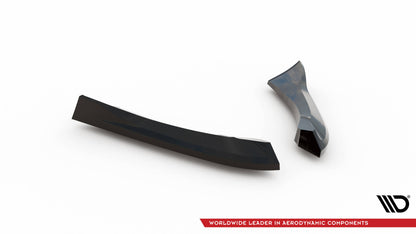 Heck Ansatz Flaps Diffusor für Mazda MX5 NC (Mk3) schwarz Hochglanz