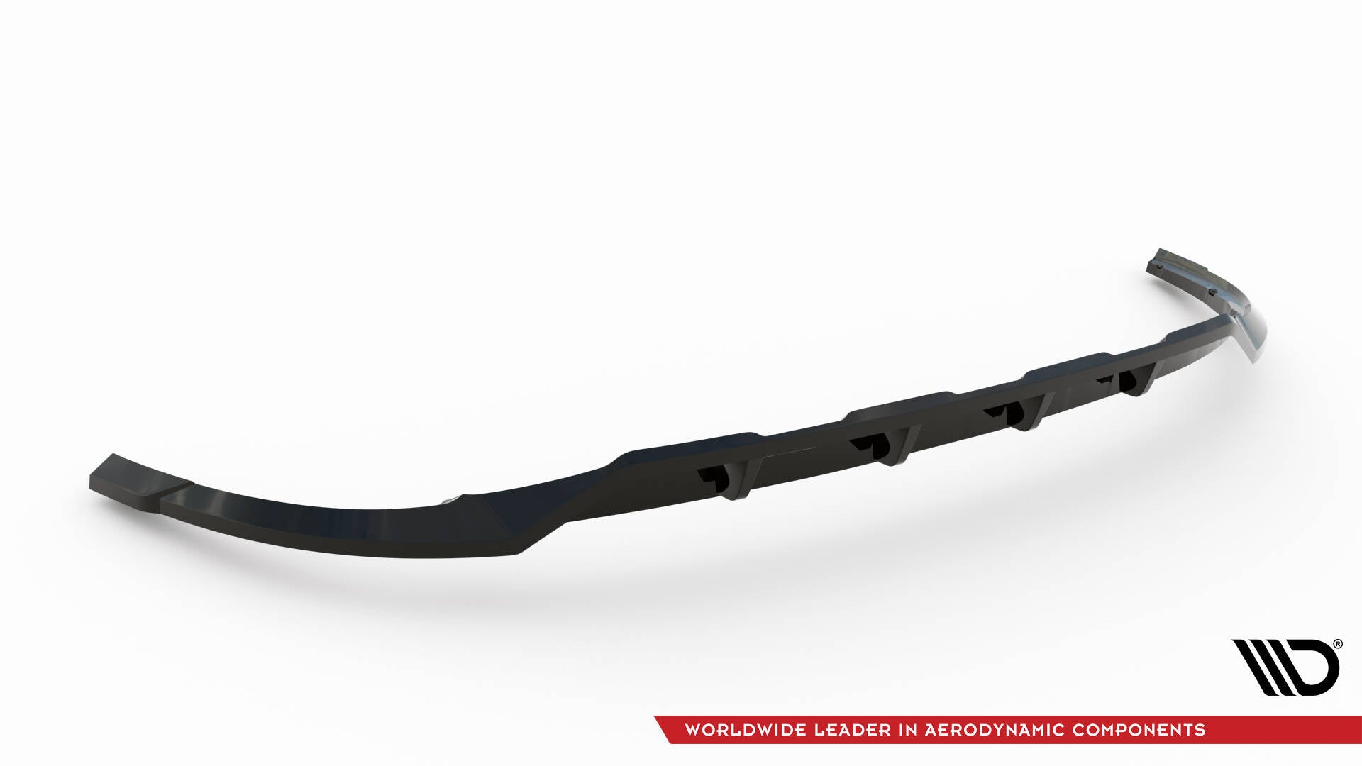 Mittlerer Cup Diffusor DTM Look Heck Ansatz für Renault Espace Mk5  schwarz Hochglanz