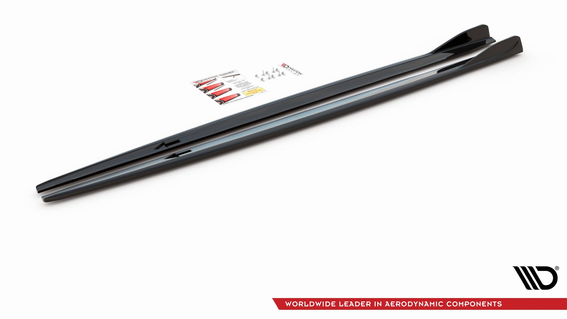 Seitenschweller Ansatz V.2 für BMW 2 Gran Coupe M-Paket / M235i F44 schwarz Hochglanz