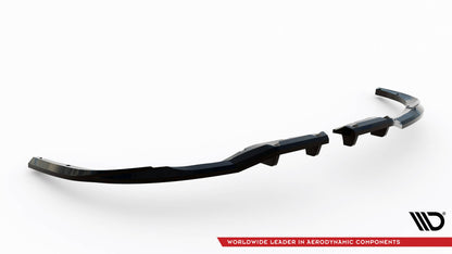 Mittlerer Cup Diffusor DTM Look Heck Ansatz für Ford S-Max ST-Line Mk2 schwarz Hochglanz