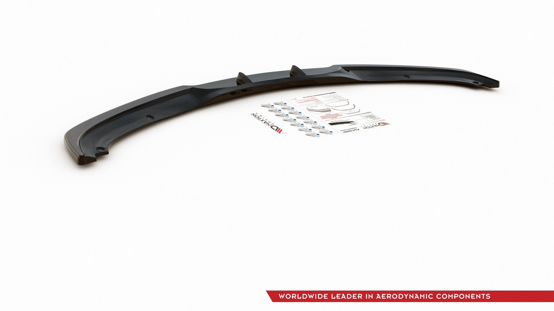 Front Ansatz V.2 für BMW 3er E90/E91 Facelift schwarz Hochglanz
