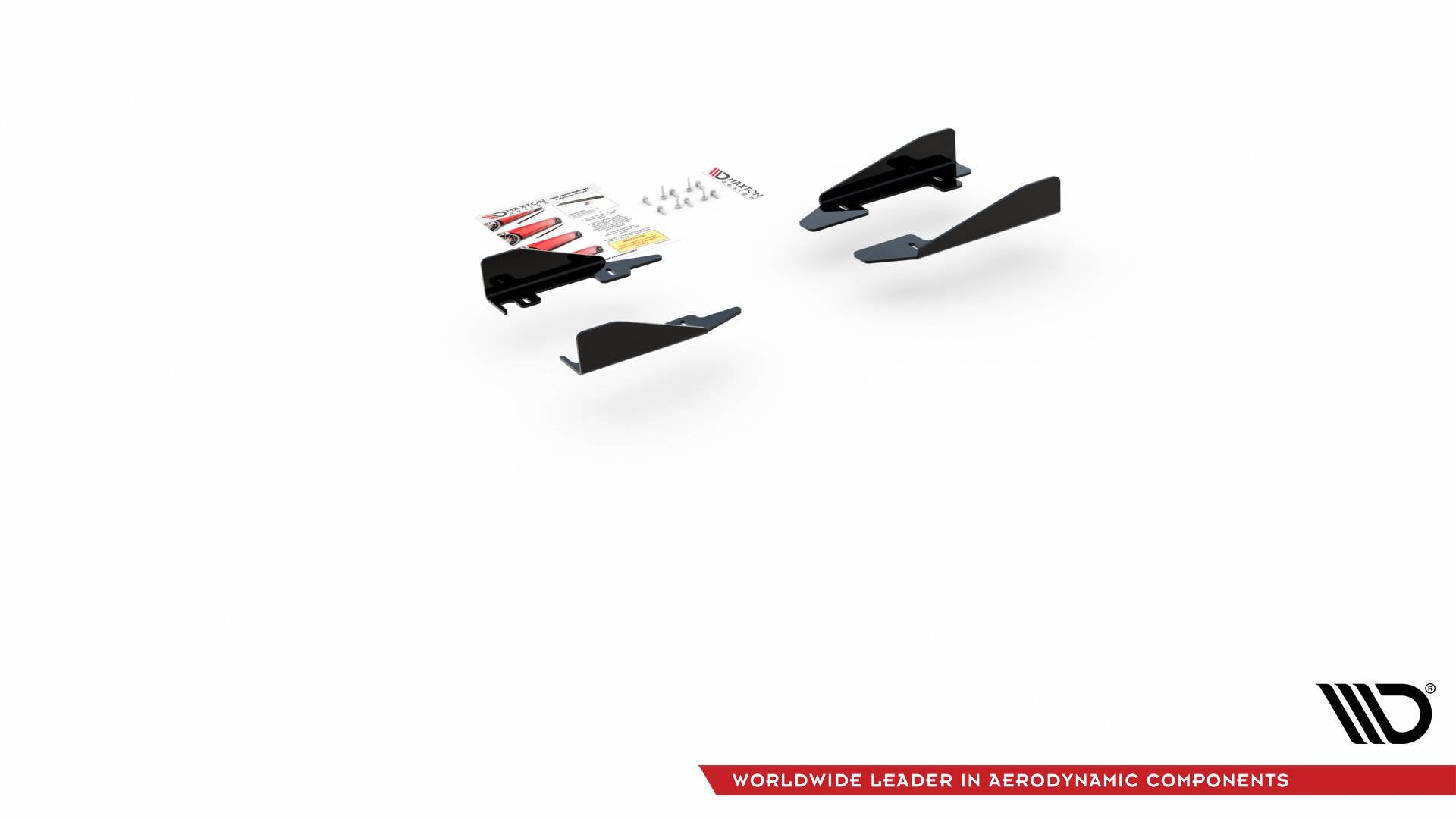Seitenschweller Flaps für VW Polo GTI Mk6 schwarz Hochglanz