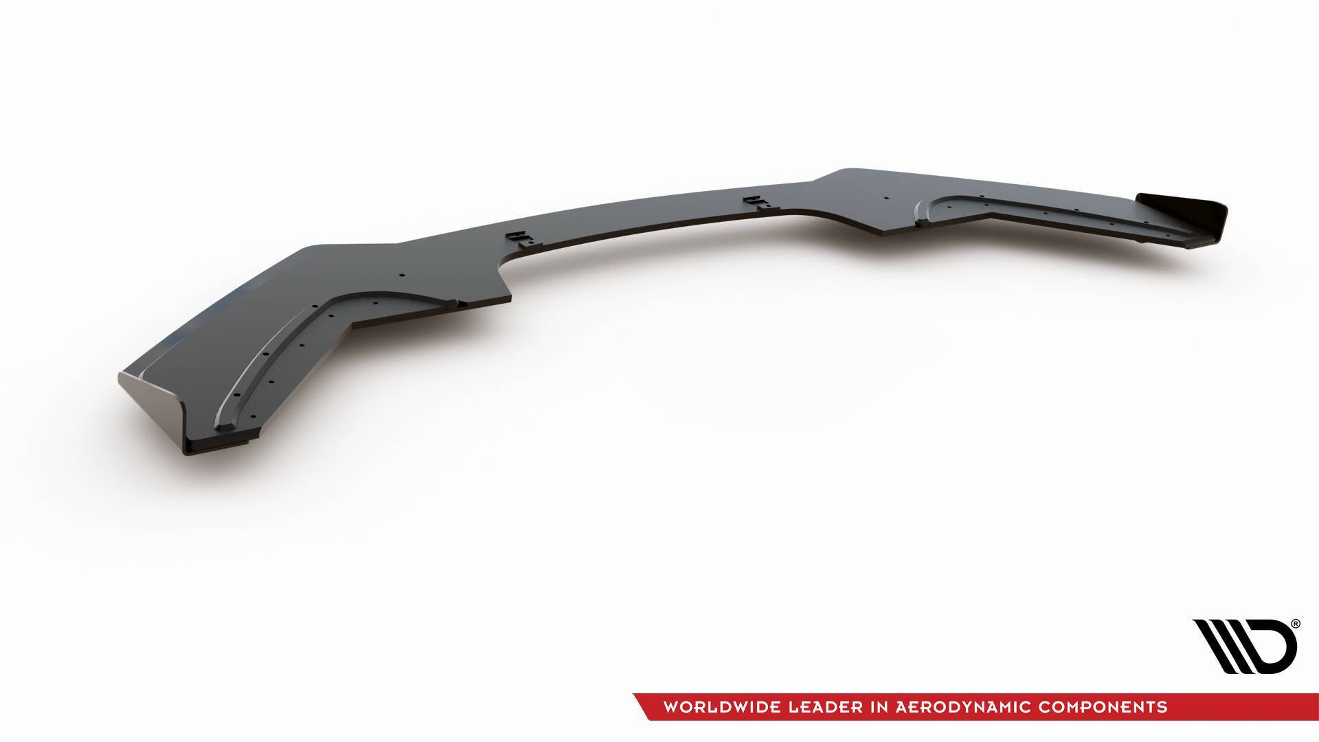 Street Pro Front Ansatz für V.3 +Flaps für BMW 1er F20 M-Paket Facelift / M140i  schwarz Hochglanz