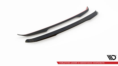 Spoiler CAP für Toyota GR Yaris Mk4 Facelift schwarz Hochglanz