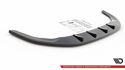 Front Ansatz für VW Golf GTI / GTE / GTD / R-Line Mk8 schwarz Hochglanz