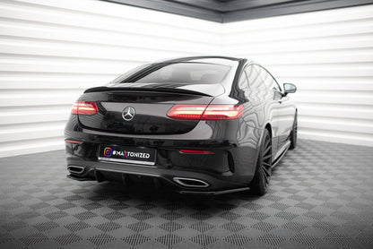 Spoiler CAP für Mercedes-Benz E-Klasse W213 Coupe (C238) AMG-Line / 53 AMG schwarz Hochglanz