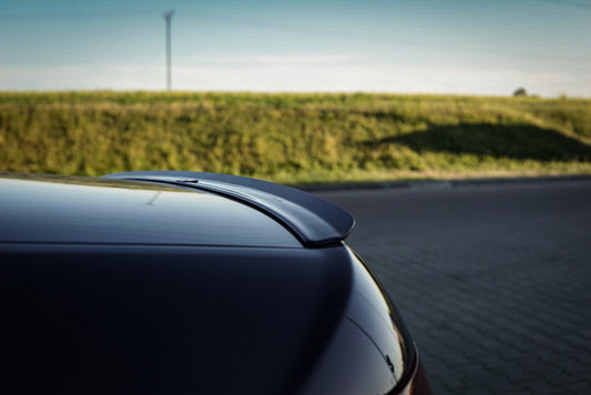 Spoiler CAP für Audi A6 S-Line C6 FL Limousine schwarz Hochglanz