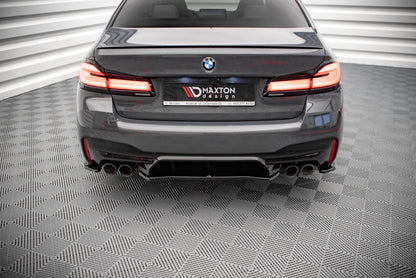 Heckansatz BMW M5 F90 schwarz Hochglanz