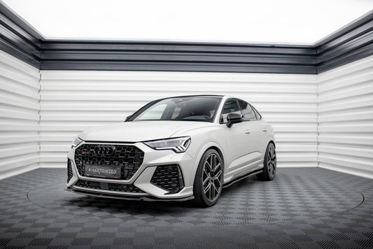 Front Ansatz V.1 für Audi RSQ3 F3 schwarz Hochglanz