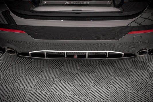 Heckansatz BMW 4er M-Paket G22 / G23 / G22 Facelift / G23 Facelift schwarz Hochglanz