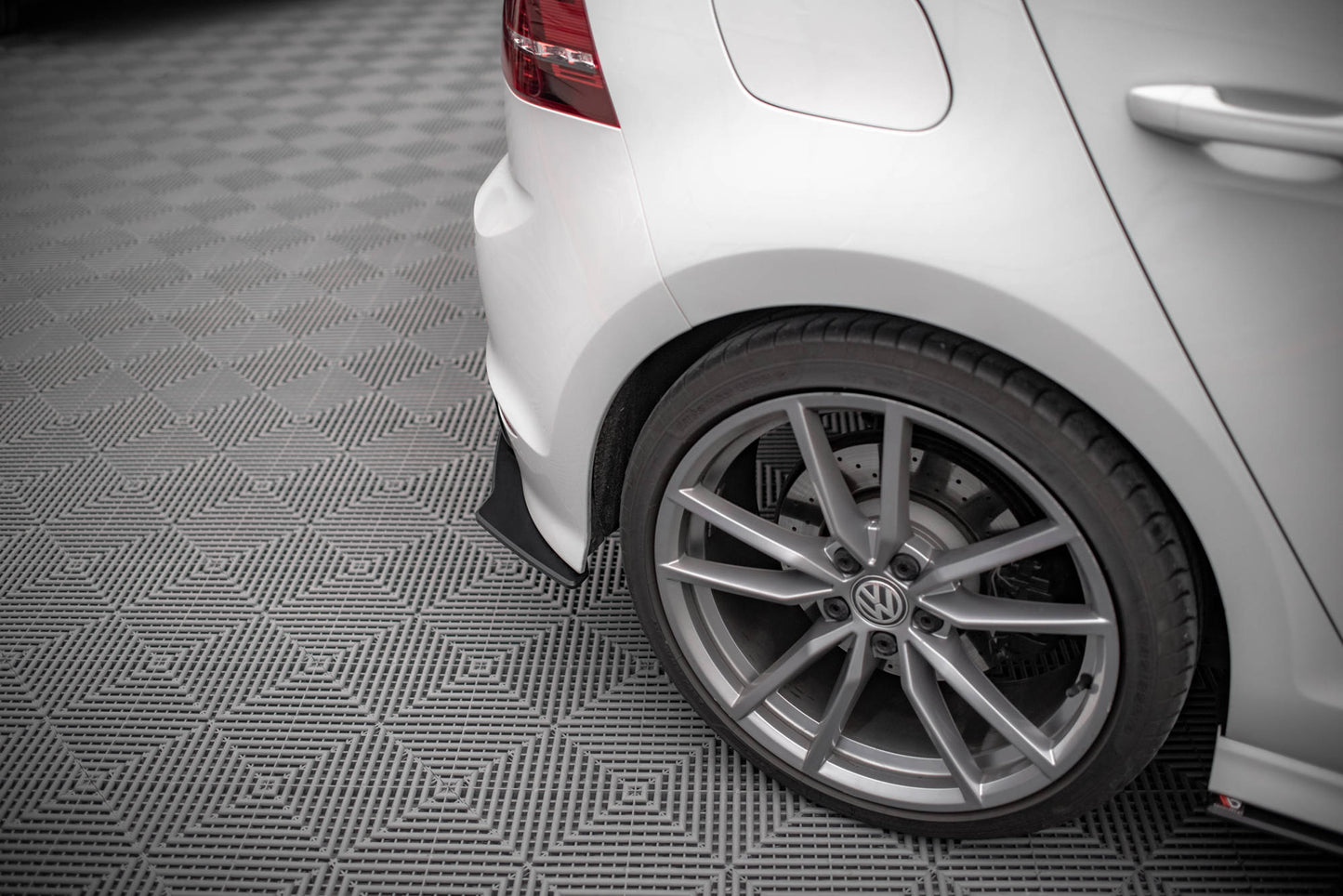 Street Pro Heck Ansatz Flaps Diffusor für Volkswagen Golf R Mk7