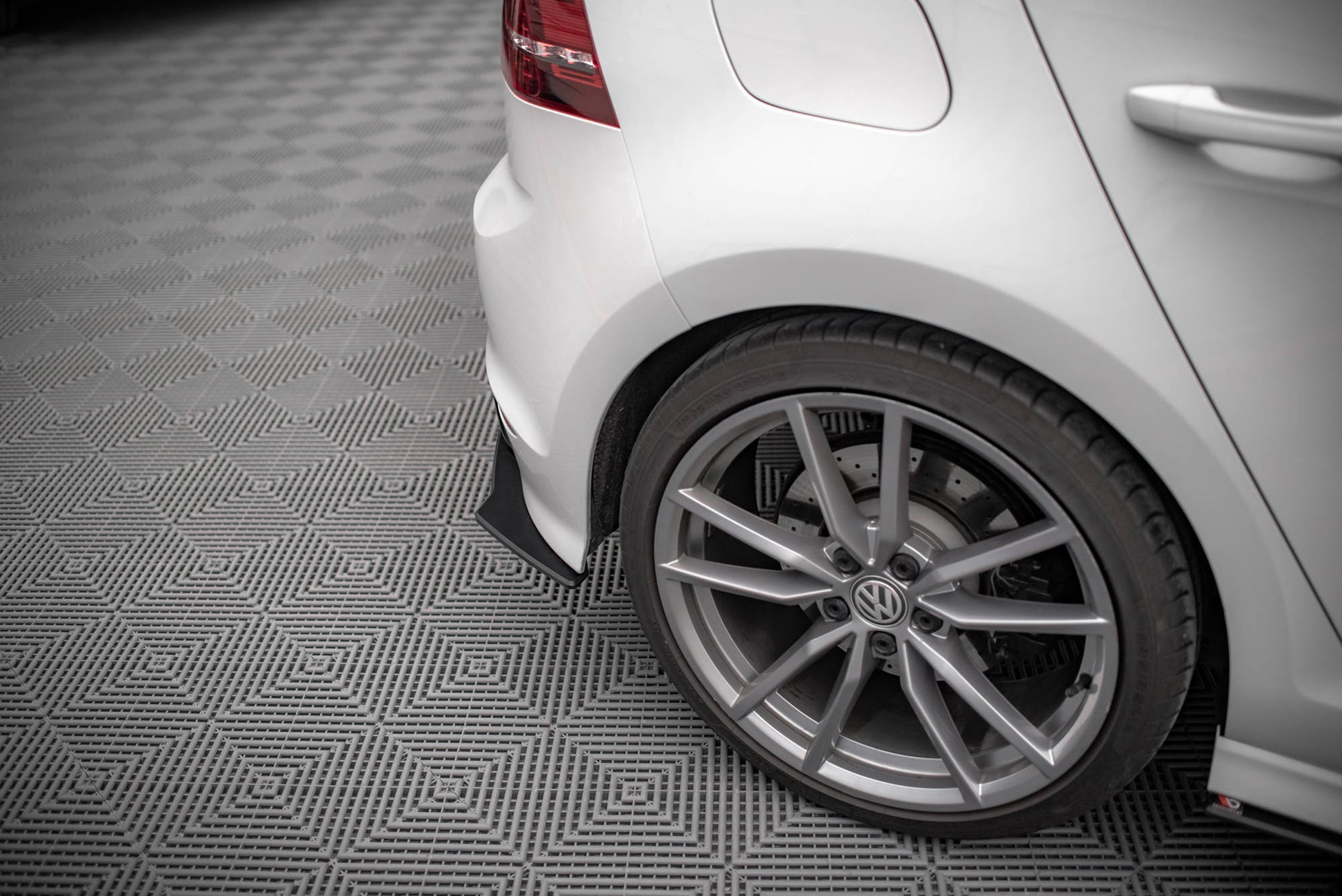 Street Pro Heck Ansatz Flaps Diffusor für Volkswagen Golf R Mk7
