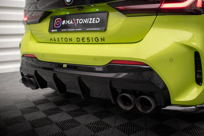 Diffusor Heck Ansatz V.3 für + Milltek Sport Auspuffverlängerung BMW 1er M135i / 128ti F40