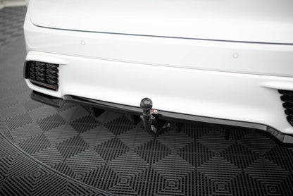 Mittlerer Cup Diffusor DTM Look Heck Ansatz für Lexus RX F-Sport Mk5 schwarz Hochglanz