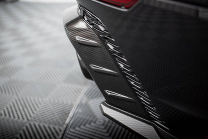 Prepreg Carbon Fiber Diffusor Heck Ansatz für Audi RSQ8 Mk1