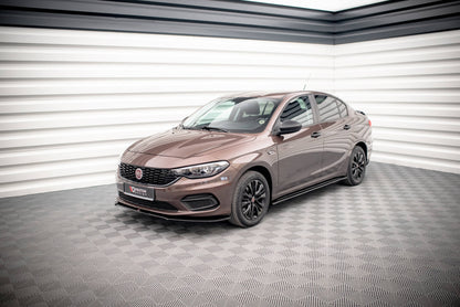Front Ansatz für Fiat Tipo S-Design schwarz Hochglanz