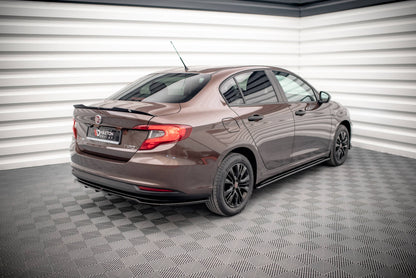 Seitenschweller Ansatz für Fiat Tipo S-Design  schwarz Hochglanz