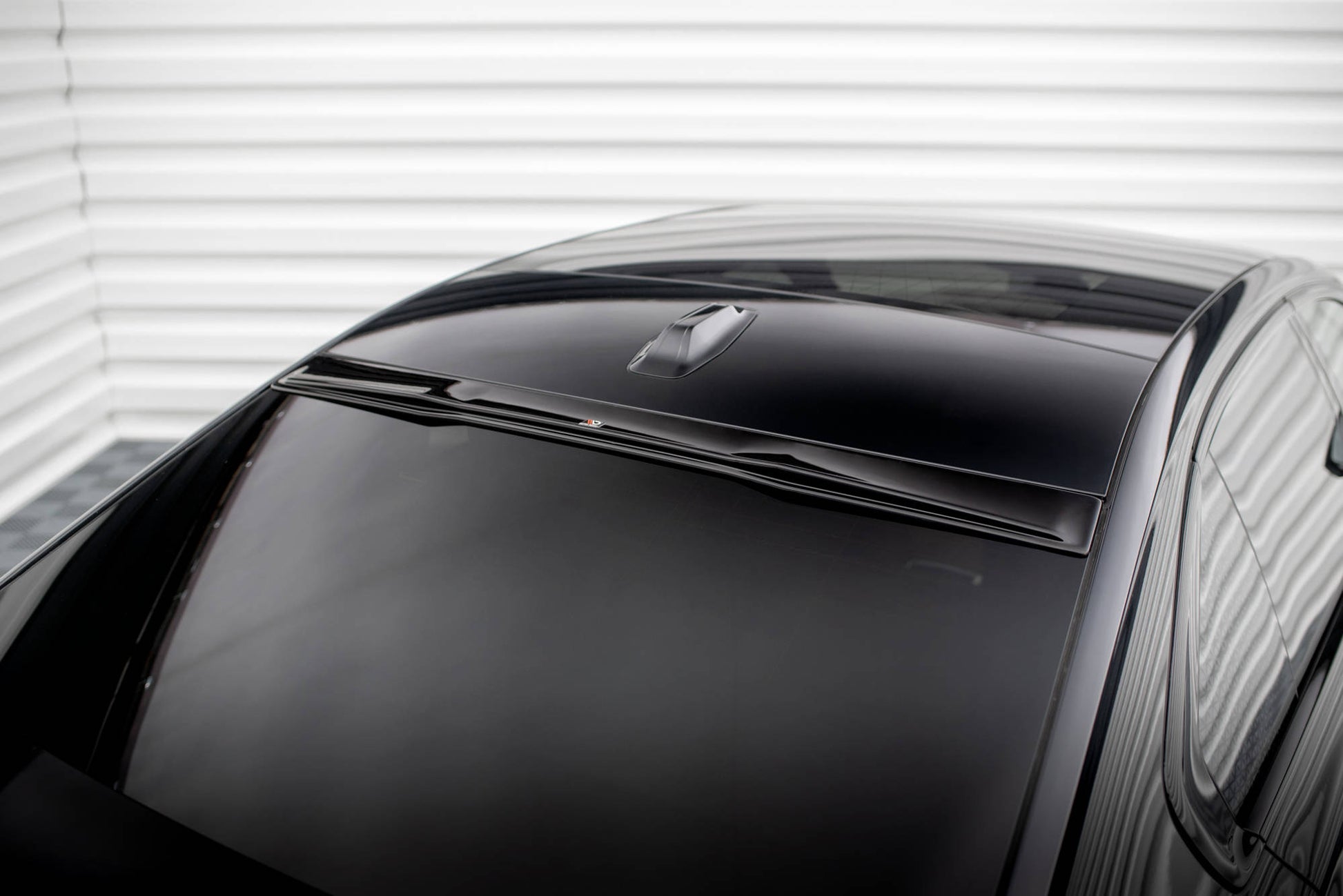 Heckscheiben Spoiler für BMW 7 G70 schwarz Hochglanz