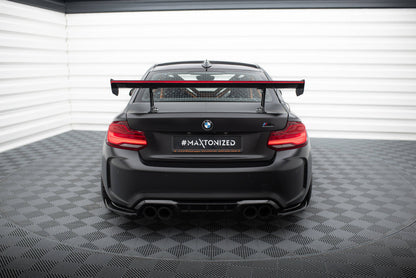 Carbon Spoiler With Internal Brackets Uprights + LED BMW M2 F87 / 2 / 2 M-Paket F22