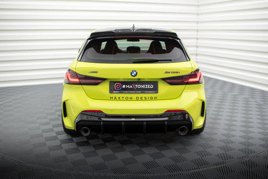 Diffusor Heck Ansatz V.3 für BMW 1er F40 M-Paket/ M135i / 128ti (Einzelauspuff li. re.)