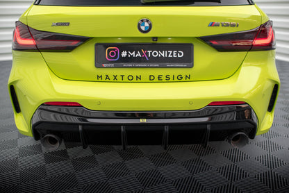 Diffusor Heck Ansatz V.3 für BMW 1er F40 M-Paket/ M135i / 128ti (Einzelauspuff li. re.)