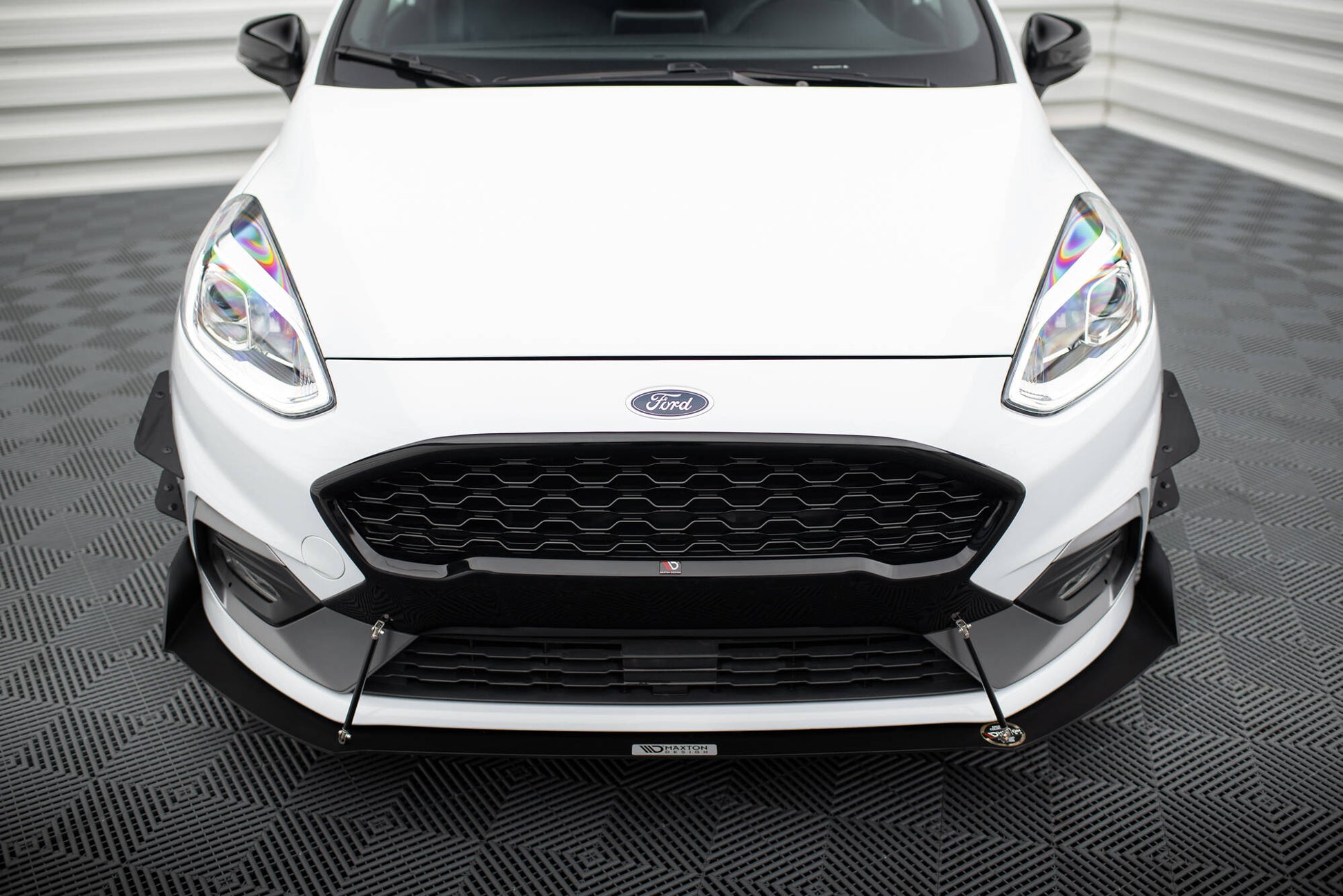 Stoßstangen Flaps Wings vorne Canards für Ford Fiesta Mk8 ST/ ST-Line