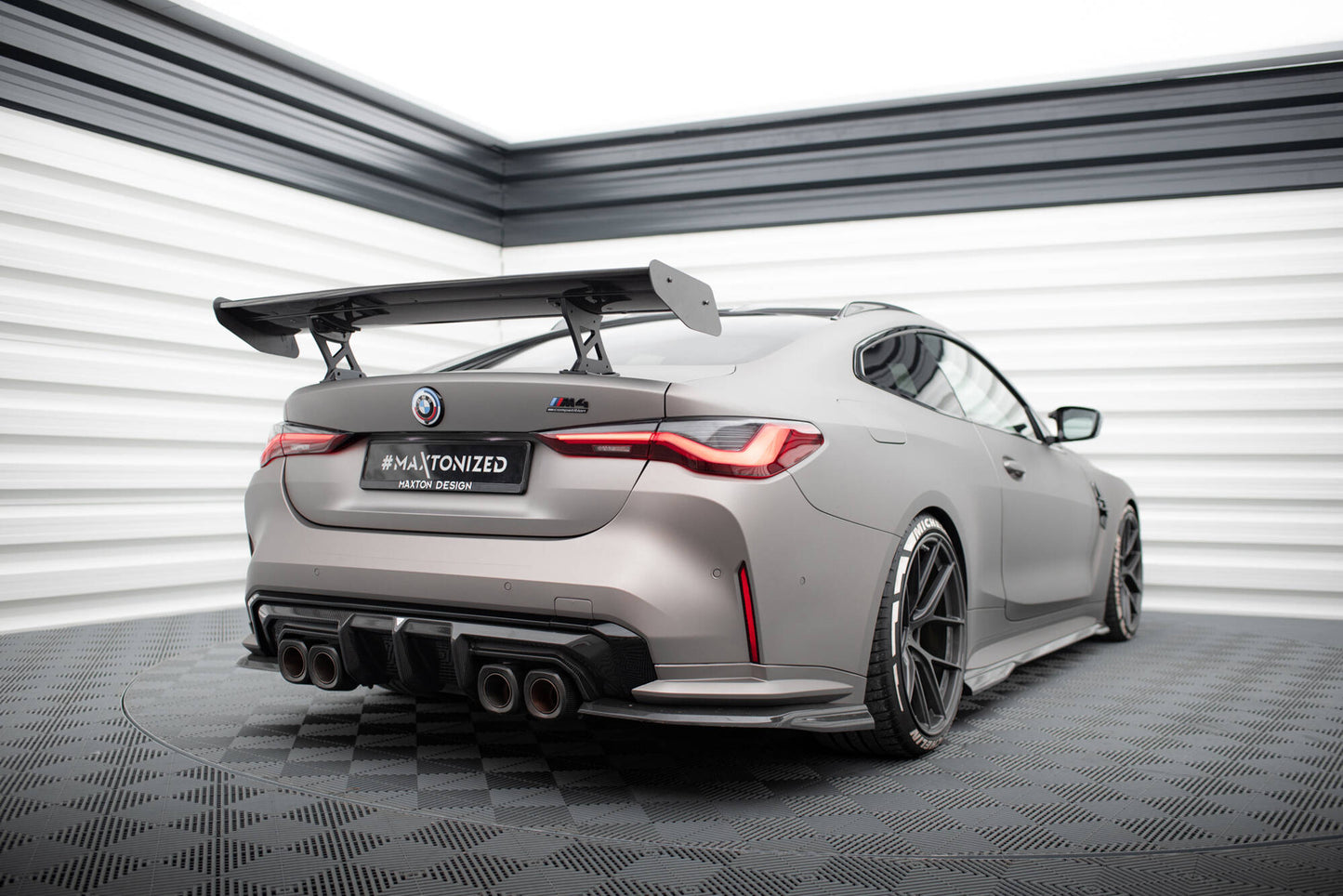 Carbon Spoiler With Internal Brackets Uprights  BMW M4 G82 / G82 Facelift / M440i / 4 M-Paket G22 / G22 Facelift