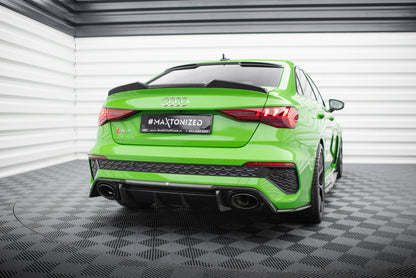 Prepreg Carbon Fiber Diffusor Heck Ansatz für Audi RS3 8Y