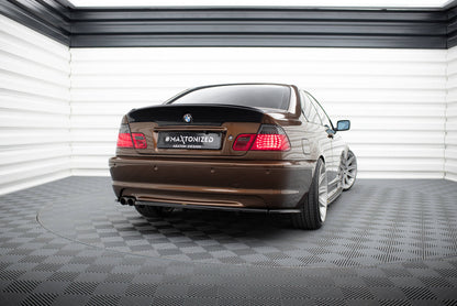 Heckspoiler / KOFFERRAUMDECKEL Erweiterung BMW 3er E46 COUPE  < M3 CSL LOOK > (ZUM MALEN)