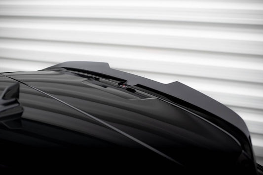 Spoiler CAP V.2 für Audi RS3 / S3 / A3 S-Line Sportback 8Y / 8Y Facelift schwarz Hochglanz