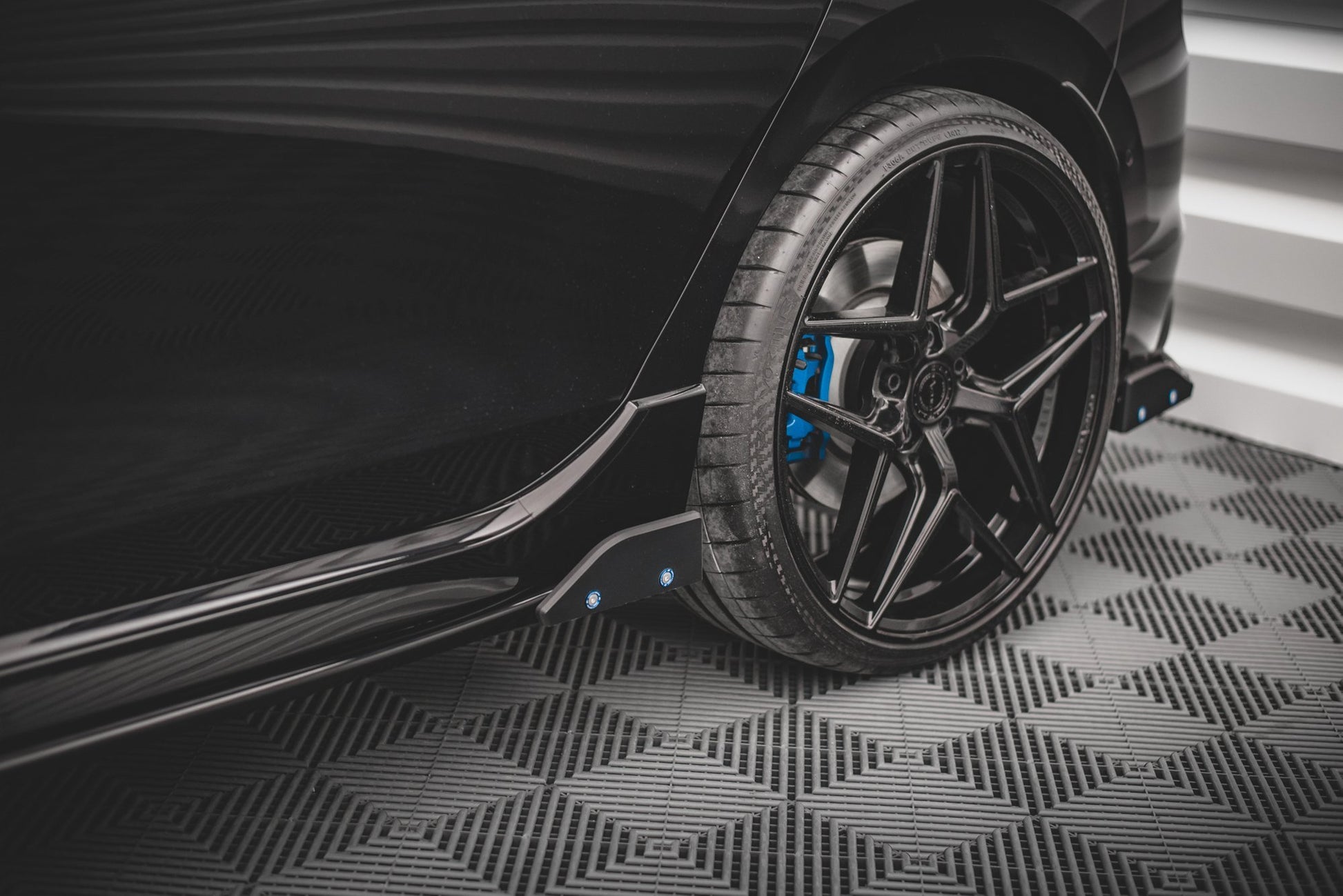 Seitenschweller Ansatz für V.2 für + Flaps Volkswagen Golf R Mk8