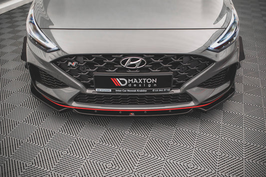 Front Ansatz V.1 +Flaps für Hyundai I30 N Hatchback/Fastback Mk3 Facelift