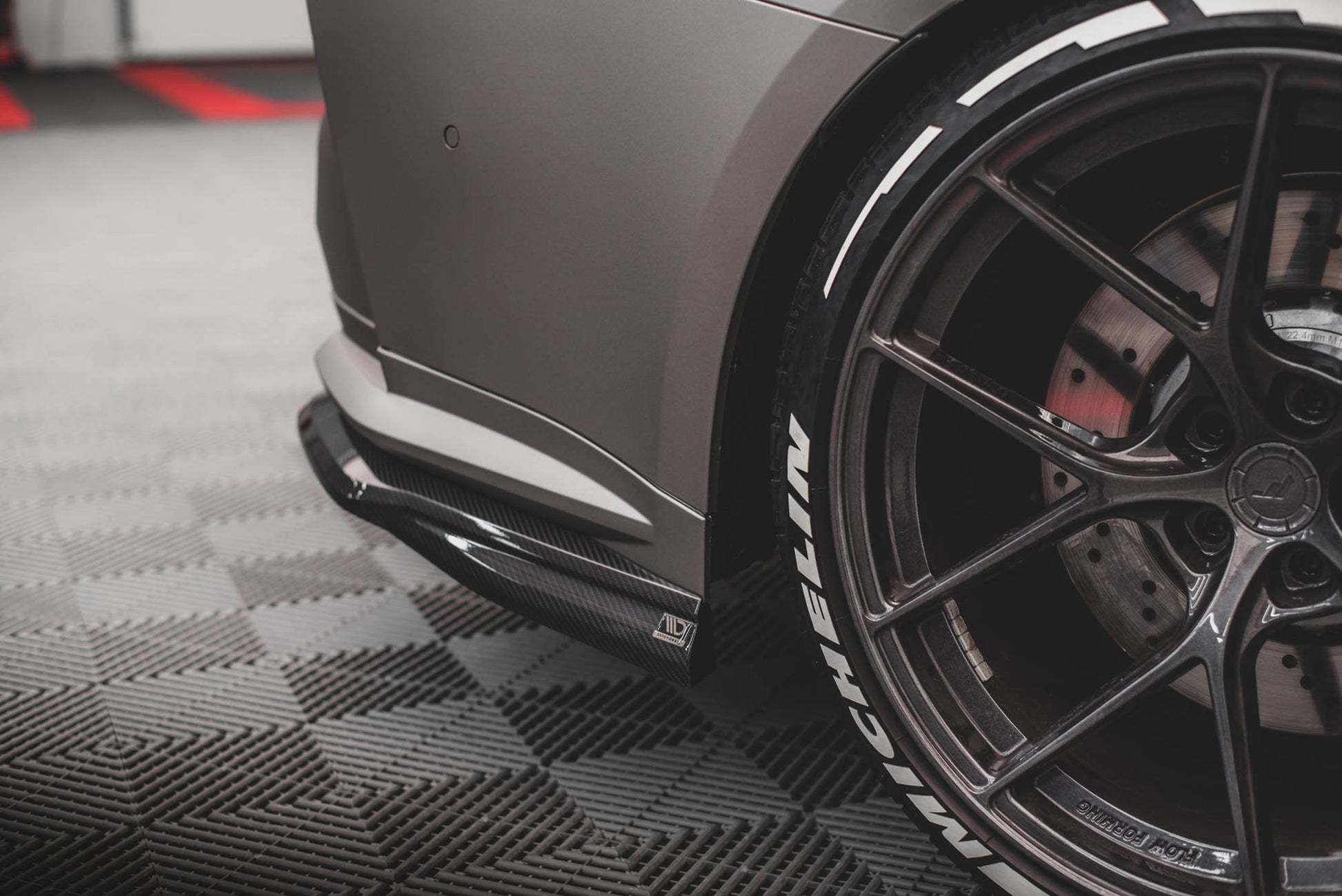Prepreg Carbon Fiber Heck Ansatz Flaps Diffusor für BMW M4 G82 / G82 Facelift