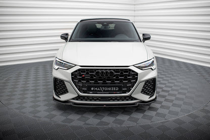 Front Ansatz V.1 für Audi RSQ3 F3 schwarz Hochglanz