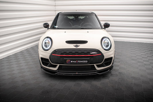 Front Ansatz V.2 für Mini Cooper Clubman John Cooper Works F54 Facelift schwarz Hochglanz