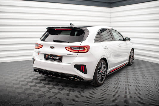 Heckansatz Kia Ceed GT Mk3 schwarz Hochglanz