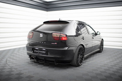 Diffusor Heck Ansatz für Heckschürze für Seat Leon Mk1 Cupra
