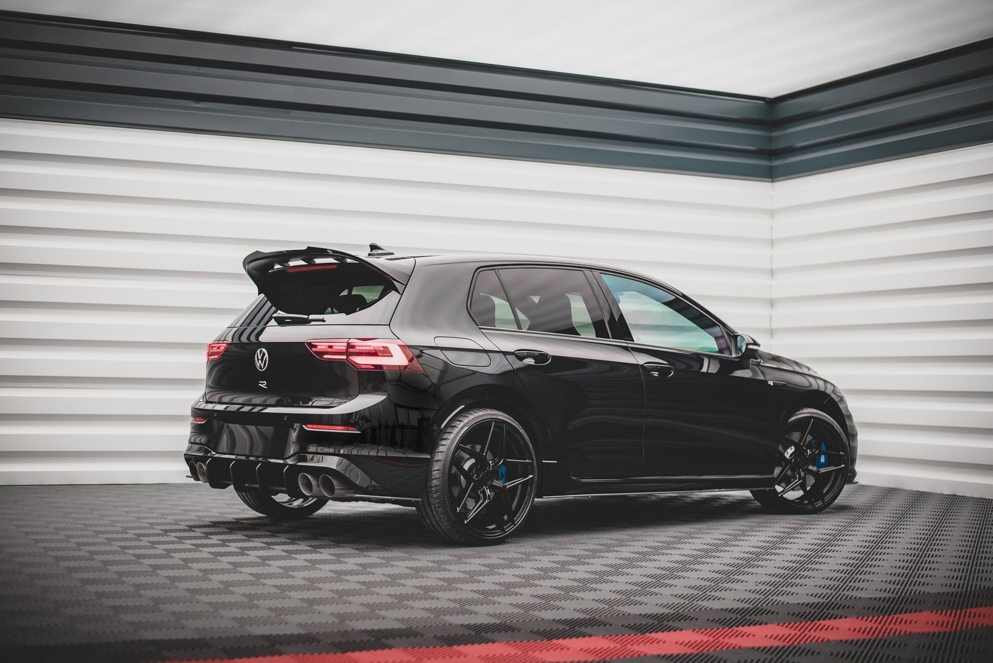 Street Pro Heckschürze für Volkswagen Golf R Mk8