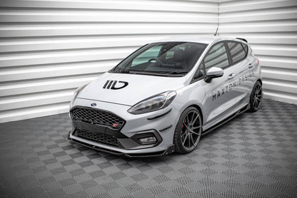 Verlängerung motorhaube Ford Fiesta Standard/ ST-Line/ ST schwarz Hochglanz