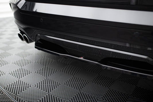 Heckansatz BMW X4 M Paket DTM LOOK schwarz Hochglanz